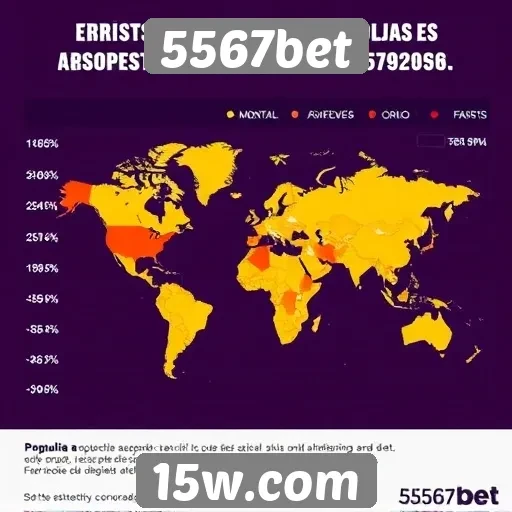 Estatísticas de apostas populares no 5567bet